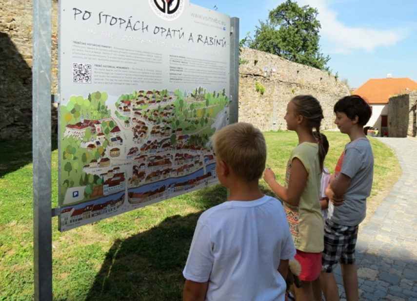 Naučná stezka Po stopách opatů a rabínů Třebíč