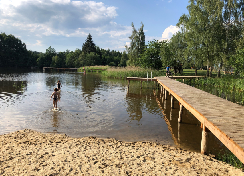 Rekreační zóna – koupaliště Pařezáč u Plačkova