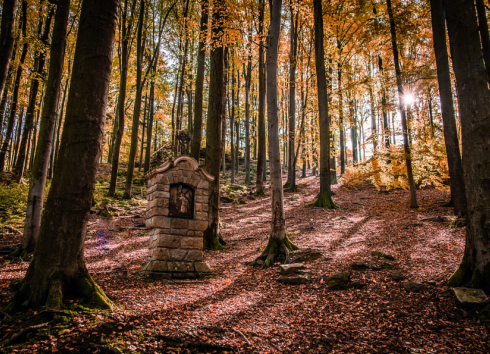 Studánky s křížovou cestou na Křemešníku