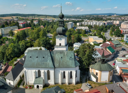 Věž kostela sv. Prokopa