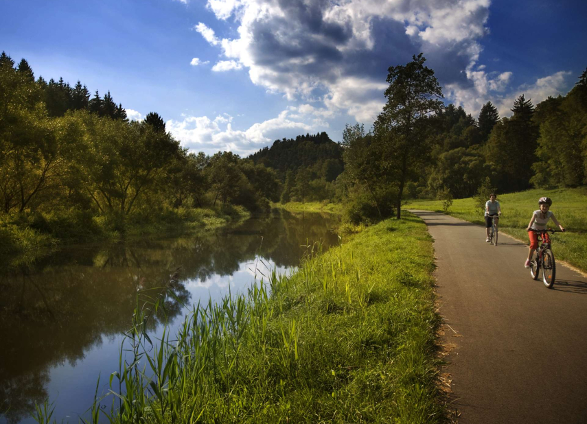 Cyklostezka Jihlava – Třebíč – Raabs