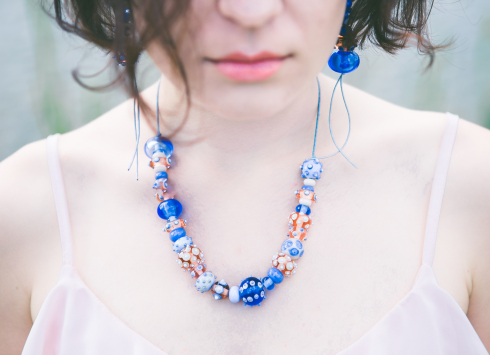 Hakubat - glass beads jewellery