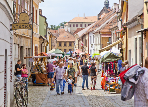 Oživlé židovské město/ Třebíč